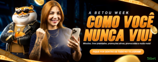 Slots online da 56bet com jackpots progressivos